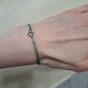 Vintage FA8 Sterling Silver Bracelet